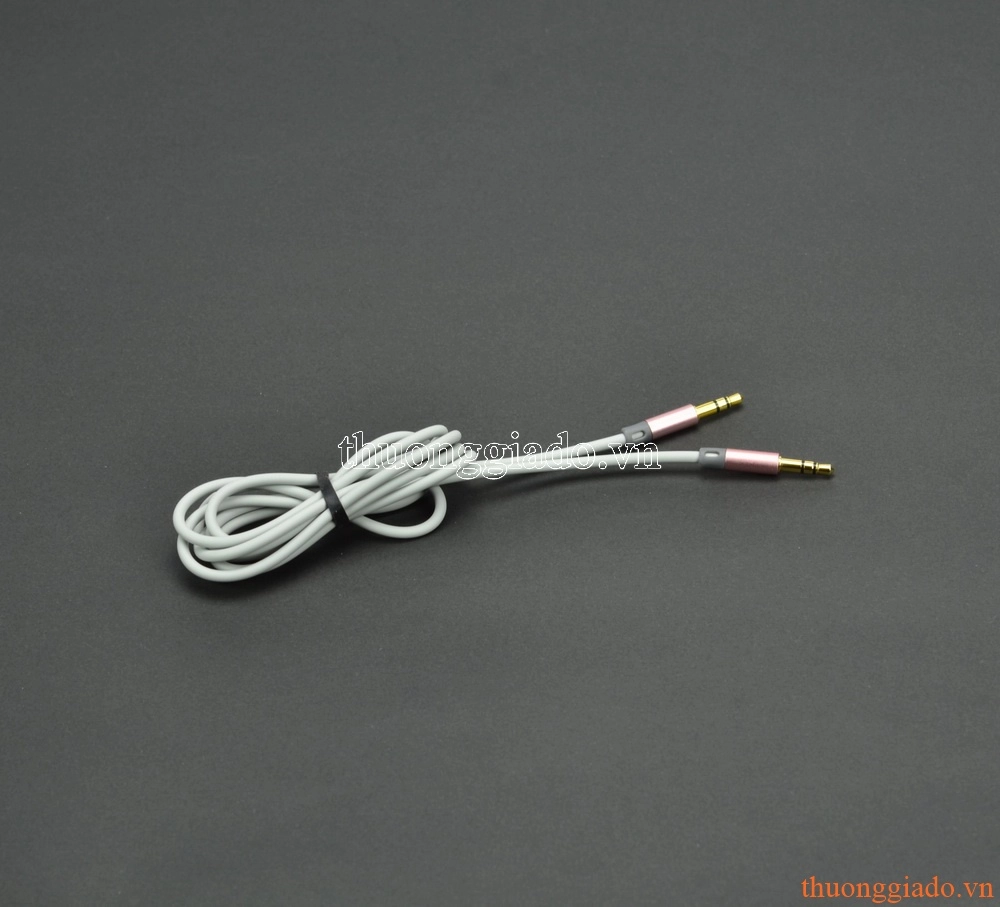 Dây nối dài tai nghe, 2 đầu đều là chân tròn 3.5mm, hiệu Baseus (dài 1.2m)